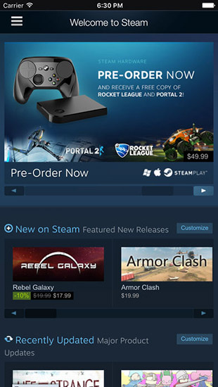 Steam app安卓版下载